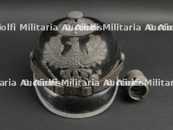 Casque à pointe troupe modèle 1915 d'un artilleur prussien. Prussia OR artillery M1915 spiked helmet. — photo 12