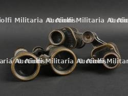 Lot de 2 paires de jumelles allemandes. 2 pairs of ww1 german binoculars. — photo 1