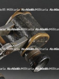 Lot de 2 paires de jumelles allemandes. 2 pairs of ww1 german binoculars. — miniature 19
