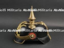Württemberg casque à pointe d'un officier de réserve d'infanterie. Wurttemberg Infantry Reserve officer spiked helmet. — photo 10