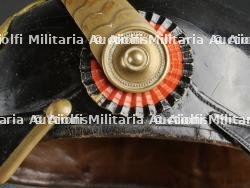 Württemberg casque à pointe d'un officier de réserve d'infanterie. Wurttemberg Infantry Reserve officer spiked helmet. — photo 32