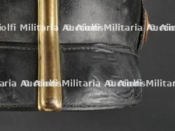 Casque à pointe d'officier d'infanterie prussien avec son couvre casque. Prussia infantry officer spiked helmet with cover. — photo 28