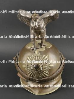 Prusse Casque d'officier de Garde du Corps en grande tenue. Prussia Bodyguard officer parade helmet.