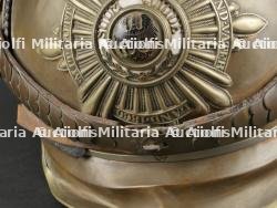 Prusse Casque d'officier de Garde du Corps en grande tenue. Prussia Bodyguard officer parade helmet. — photo 3