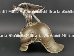 Prusse Casque d'officier de Garde du Corps en grande tenue. Prussia Bodyguard officer parade helmet. — photo 7