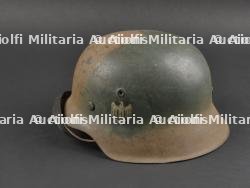 Casque camouflé. German camouflaged helmet. — miniature 5