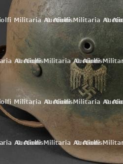 Casque camouflé. German camouflaged helmet. — miniature 6