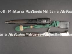 Baïonnette de sortie. German Bayonet.