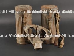 Lot de masques anti-gaz allemands — photo 1