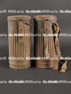 Lot de masques anti-gaz allemands — miniature 2
