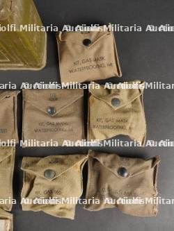 Caisse de calibre 30 et kit anti gaz US. — photo 4