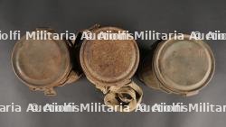 Lot de 3 boîtier de masques anti-gaz allemands — photo 4