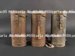 Lot de 3 masques anti-gaz allemands — photo 2
