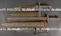 Lot de 3 baïonnettes US