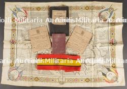 Lot de documents et objets Belges WW1
