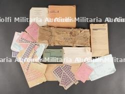 Lot documents Belgique occupée et après guerre — photo 1