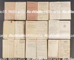 Lot de 9 Militarpass et Solbuch allemands WW1 — miniature 2