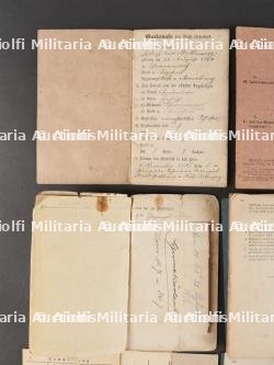 Lot de 9 Militarpass et Solbuch allemands WW1 — miniature 6