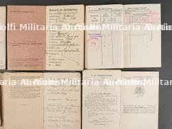 Lot de 9 Militarpass et Solbuch allemands WW1 — miniature 7