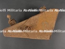 Allemagne WW1 sacoche métallique de bicyclette et moufles — photo 5