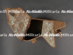 Allemagne WW1 sacoche métallique de bicyclette et moufles — photo 8