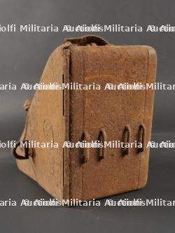 Allemagne WW1 sacoche métallique de bicyclette et moufles — photo 10