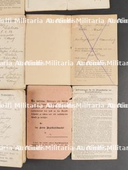 Lot de 6 Militarpass et livrets allemands WW1 — photo 4