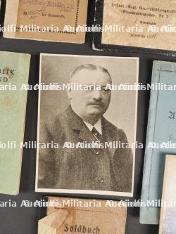 Lot de 5 livrets allemand ww1 artillerie à pied — miniature 2