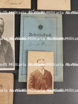 Lot de 5 livrets allemand ww1 artillerie à pied — miniature 3