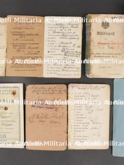 Lot de 5 livrets allemand ww1 artillerie à pied — photo 6