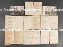 Lot de 9 Militarpass, livret et photos d'artilleurs de campagne — photo 6