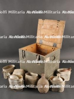 Gamelles et caisse allemandes — photo 1