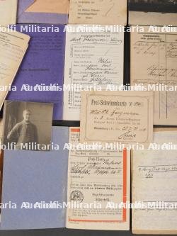 Lot de livrets, groupings et documents allemands WW1 — miniature 4