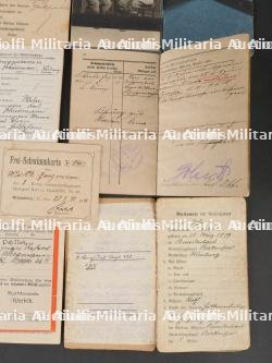 Lot de livrets, groupings et documents allemands WW1 — photo 5