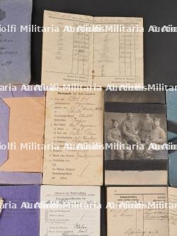 Lot de livrets, groupings et documents allemands WW1 — miniature 6