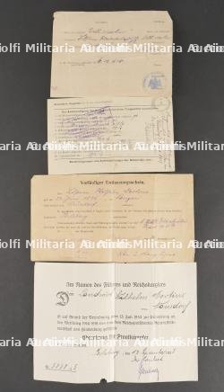 Lot de livrets allemands WW1 Badois, Grenadier et Infanterie — miniature 3