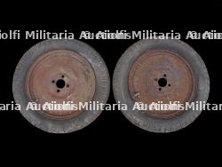 Paire de roues allemandes