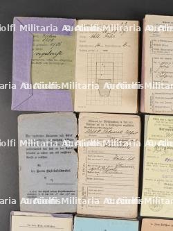Lot de 7 Militarpass, documents et livrets allemands ww1 — photo 6