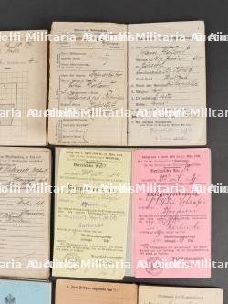Lot de 7 Militarpass, documents et livrets allemands ww1 — photo 7
