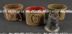 Lot de quarts de gourdes allemands