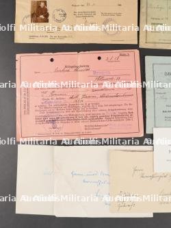 Lot de documents civils et militaires du IIIe Reich — photo 2