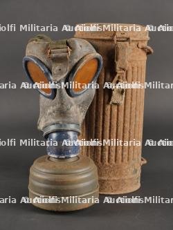 Masque anti gaz allemand d'un Panzer Grenadier