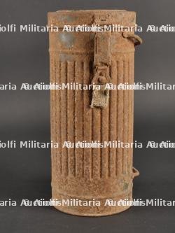 Masque anti gaz allemand d'un Panzer Grenadier — miniature 2