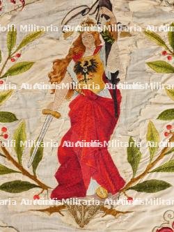 Bannière allemande et lithographie de réserviste — miniature 2