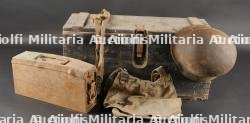 Lot casque allemand M35 et équipements