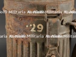 Lot de 2 boîtiers de masque anti gaz allemands — miniature 4