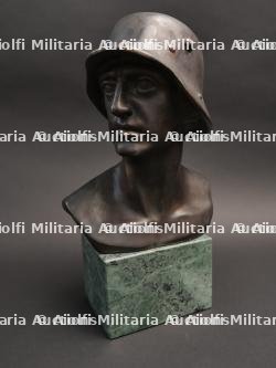 Buste de soldat allemand. German soldier bust. — photo 1