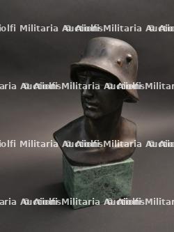 Buste de soldat allemand. German soldier bust. — photo 3