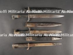 Lot de 3 baïonnettes de sortie allemandes — photo 2