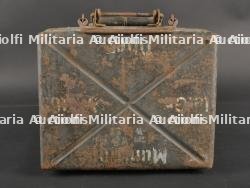Caisse allemande pour obus de mortier de 5 cm